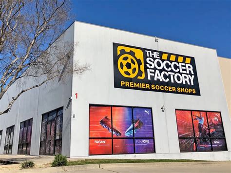 the soccer factory sale